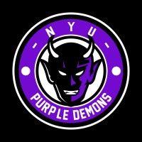 nyu purple demons basketball logo image