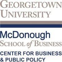 georgetown center for business and public policy