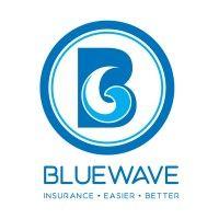 bluewave insurance agency logo image