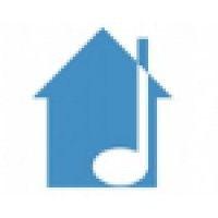 stay at home music logo image