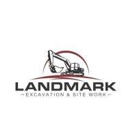 landmark excavation & site work logo image