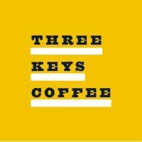 three keys coffee logo image