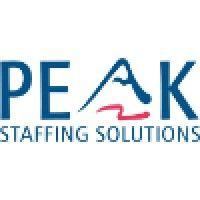 peak staffing solutions logo image