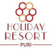 hotel holiday resort,puri logo image