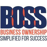 boss business ownership simplified for success logo image