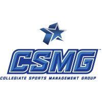 collegiate sports management group logo image