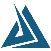 blue triangle logo image