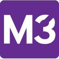 m3 modern marketing media logo image