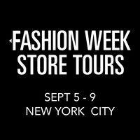 fashion week store tours logo image