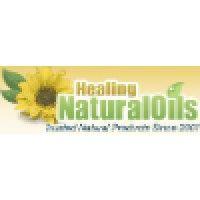 healing natural oils logo image