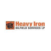 heavy iron oilfield services logo image