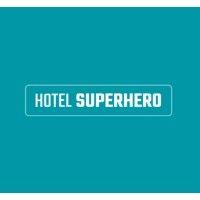 hotel superhero logo image