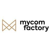 my com factory logo image