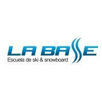 la base escuela de ski & snowboard logo image