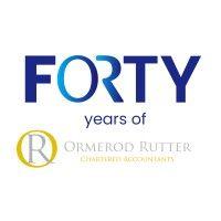 ormerod rutter chartered accountants logo image