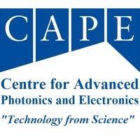 cape - centre for advanced photonics and electronics, university of cambridge logo image