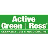 active green + ross complete tire & auto center logo image