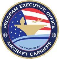 peo aircraft carriers logo image