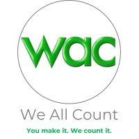 we all count logo image