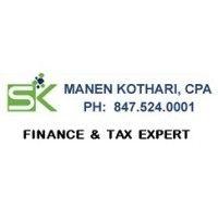 sk tax associates, cpas logo image