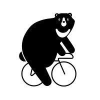 cycling bear logo image