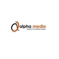 alpha media logo image