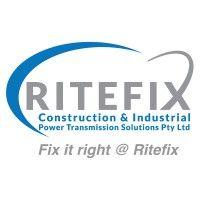 ritefix construction and industrial power transmission solutions pty ltd logo image