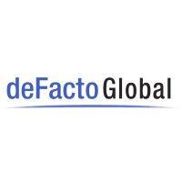 defacto global logo image