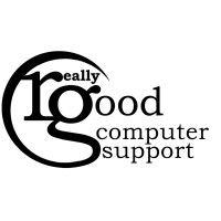 really good computer services logo image