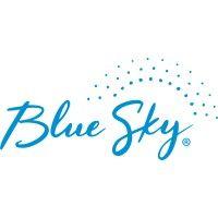 blue sky the color of imagination logo image