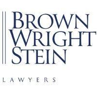 brown wright stein lawyers logo image