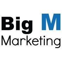 big m marketing logo image