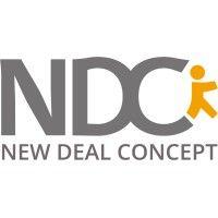 new deal concept logo image