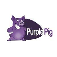 purple pig logo image