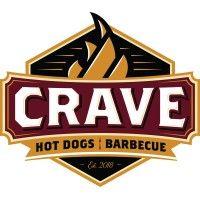 crave hot dogs and bbq logo image