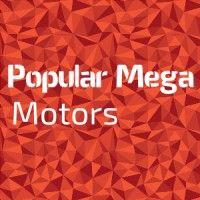 popular mega motors logo image