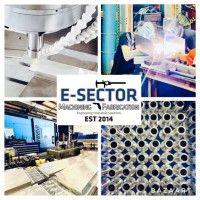 e-sector machining and fabrication logo image