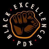 black excellence • portland logo image