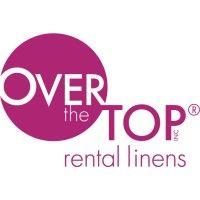 over the top rental linens logo image