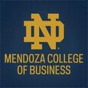 logo of University Of Notre Dame Mendoza College Of Business