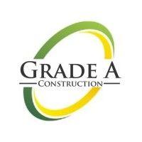 grade a construction llc logo image