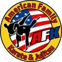 american family karate & jujitsu logo image