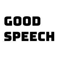 good speech logo image