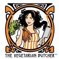 the vegetarian butcher logo image