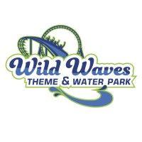 wild waves theme & water park logo image