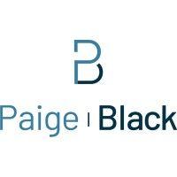 paige black logo image