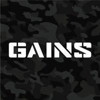 gains fitness logo image