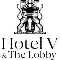 hotel v & the lobby logo image