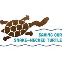 saving our snake-necked turtle logo image