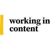 working in content logo image